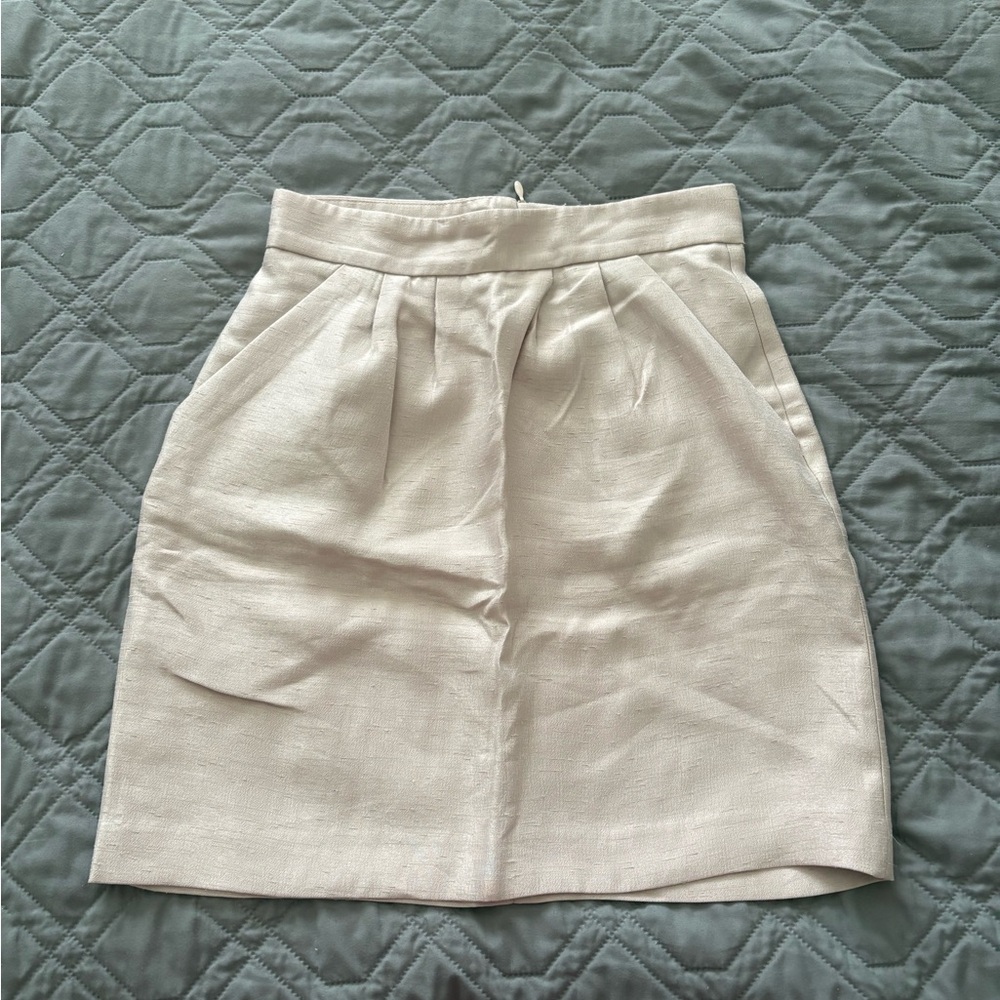 H&M Metallic Cream Top